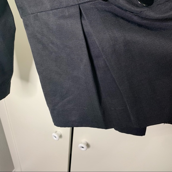 French Connection Gathered Collar Double Breasted Blazer - Picture 6 of 11